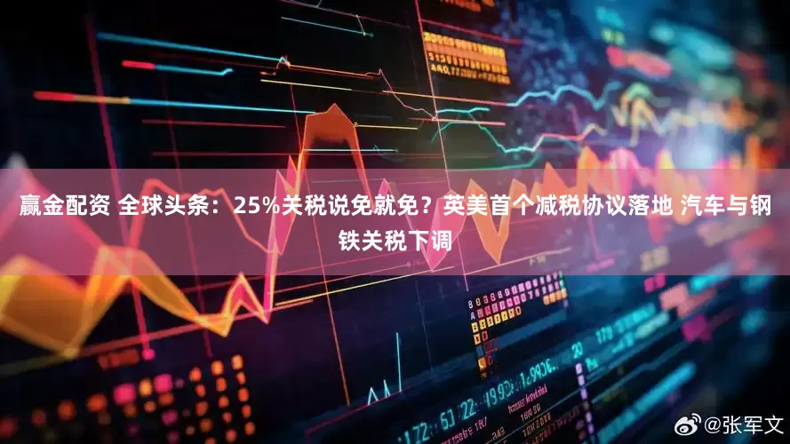 赢金配资 全球头条：25%关税说免就免？英美首个减税协议落地 汽车与钢铁关税下调