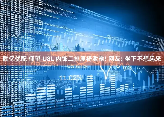 胜亿优配 仰望 U8L 内饰二排座椅泄露! 网友: 坐下不想起来